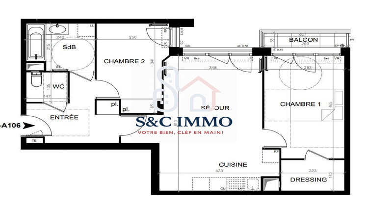Ma-Cabane - Vente Appartement Cormeilles-en-Parisis, 63 m²