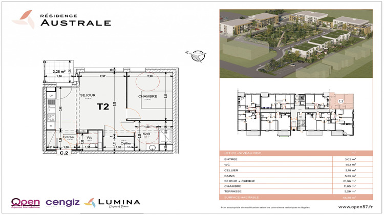 Ma-Cabane - Vente Appartement Cosnes-et-Romain, 45 m²