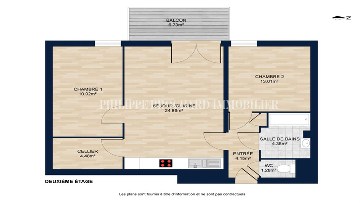 Ma-Cabane - Vente Appartement Couëron, 63 m²