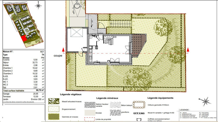 Ma-Cabane - Vente Appartement COUERON, 86 m²