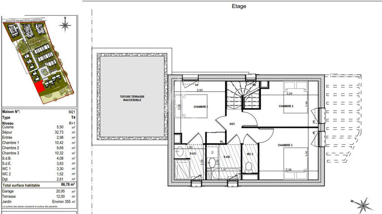 Ma-Cabane - Vente Appartement COUERON, 86 m²