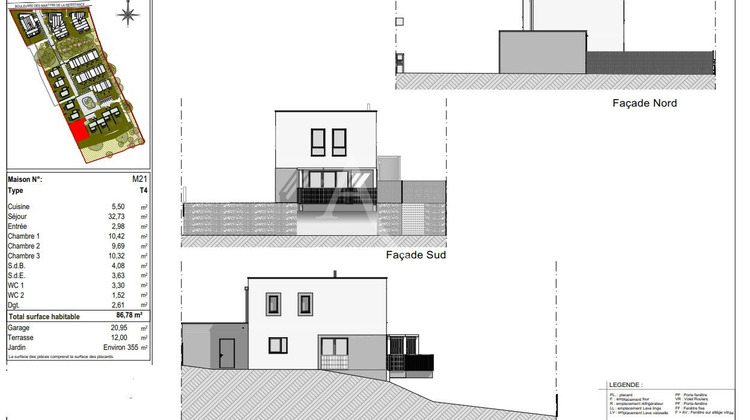 Ma-Cabane - Vente Appartement COUERON, 86 m²