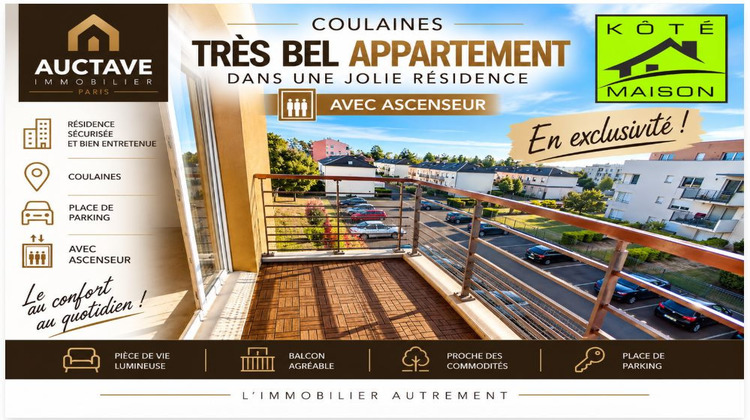 Ma-Cabane - Vente Appartement COULAINES, 42 m²