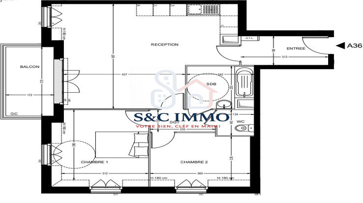Ma-Cabane - Vente Appartement Coulommiers, 68 m²