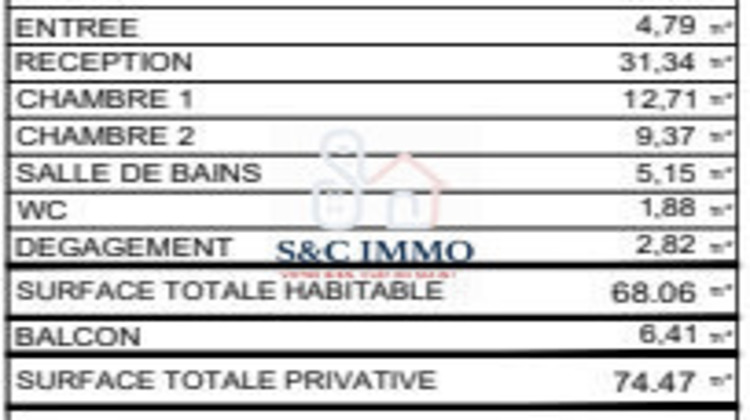 Ma-Cabane - Vente Appartement Coulommiers, 68 m²