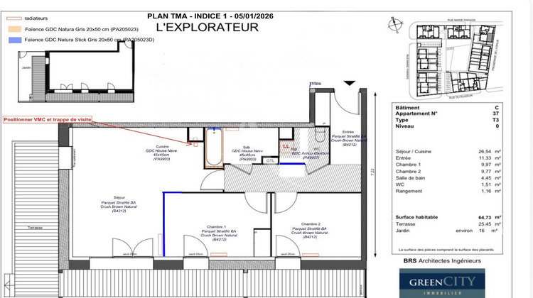 Ma-Cabane - Vente Appartement COUPVRAY, 64 m²