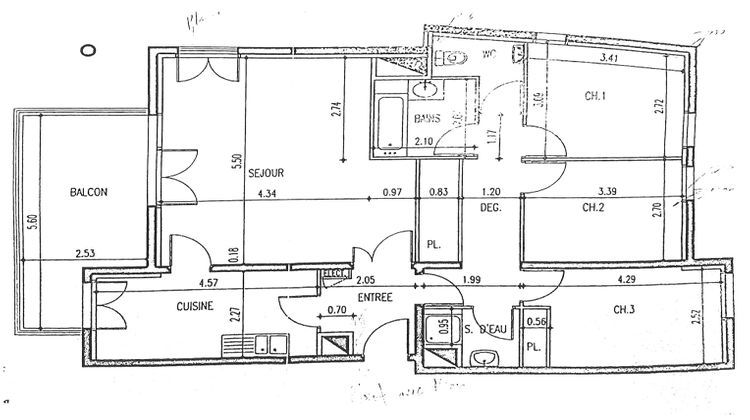 Ma-Cabane - Vente Appartement COURBEVOIE, 89 m²