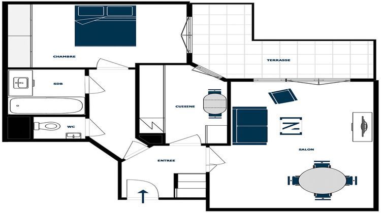 Ma-Cabane - Vente Appartement COURBEVOIE, 54 m²