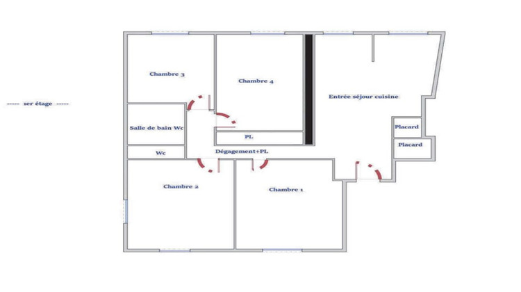 Ma-Cabane - Vente Appartement COURBEVOIE, 104 m²