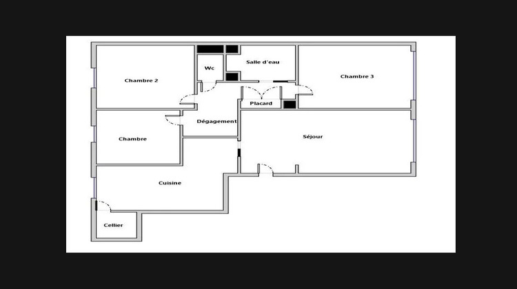 Ma-Cabane - Vente Appartement COURBEVOIE, 71 m²