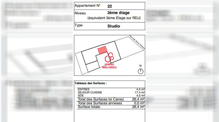 Ma-Cabane - Vente Appartement Courbevoie, 26 m²