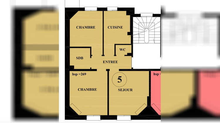 Ma-Cabane - Vente Appartement Courbevoie, 43 m²