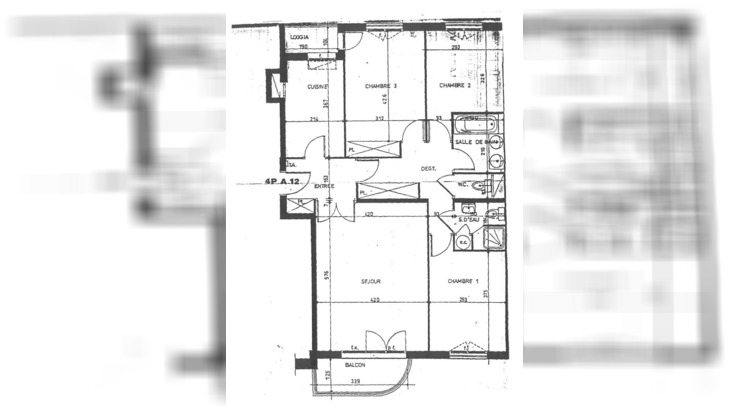Ma-Cabane - Vente Appartement COURBEVOIE, 90 m²