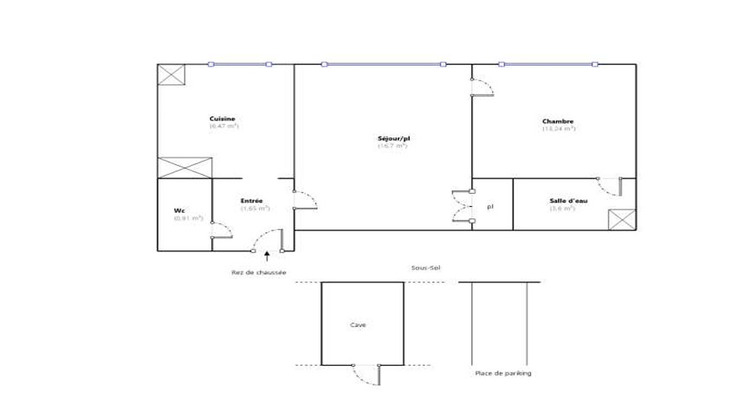 Ma-Cabane - Vente Appartement COURBEVOIE, 43 m²