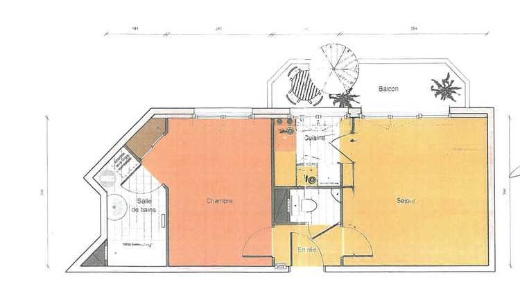 Ma-Cabane - Vente Appartement COURBEVOIE, 40 m²