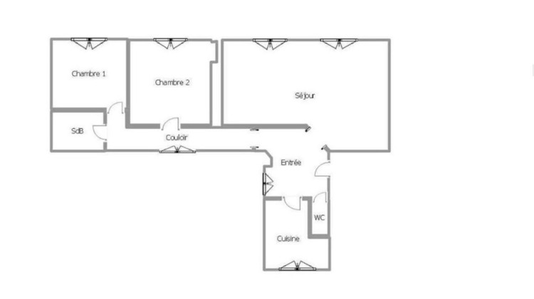 Ma-Cabane - Vente Appartement COURBEVOIE, 58 m²