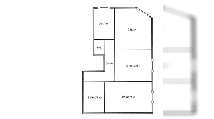 Ma-Cabane - Vente Appartement COURBEVOIE, 53 m²