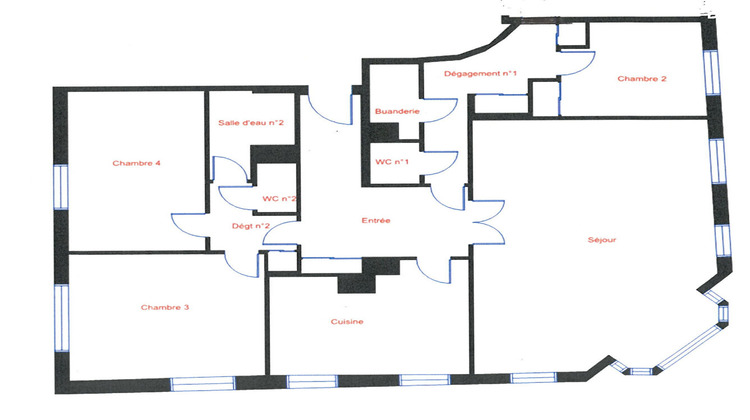 Ma-Cabane - Vente Appartement COURBEVOIE, 125 m²