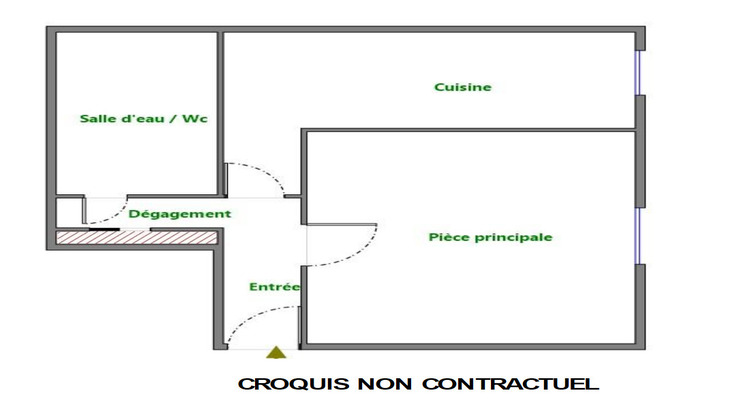 Ma-Cabane - Vente Appartement COURBEVOIE, 45 m²