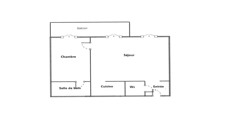 Ma-Cabane - Vente Appartement COURBEVOIE, 42 m²