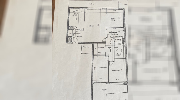 Ma-Cabane - Vente Appartement COURBEVOIE, 93 m²
