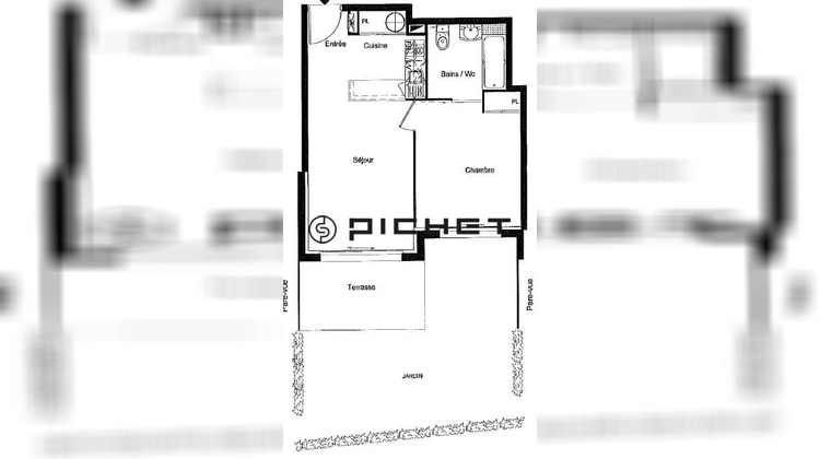 Ma-Cabane - Vente Appartement COUTRAS, 39 m²