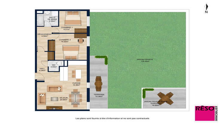 Ma-Cabane - Vente Appartement Cranves-sales, 73 m²