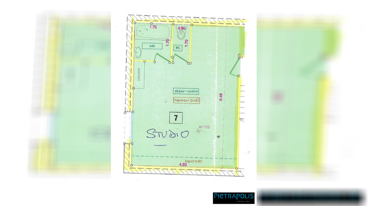 Ma-Cabane - Vente Appartement Craponne, 33 m²