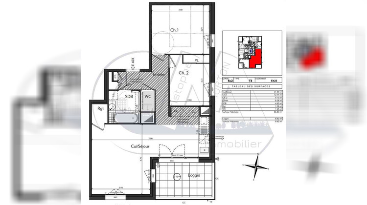 Ma-Cabane - Vente Appartement CRAPONNE, 66 m²