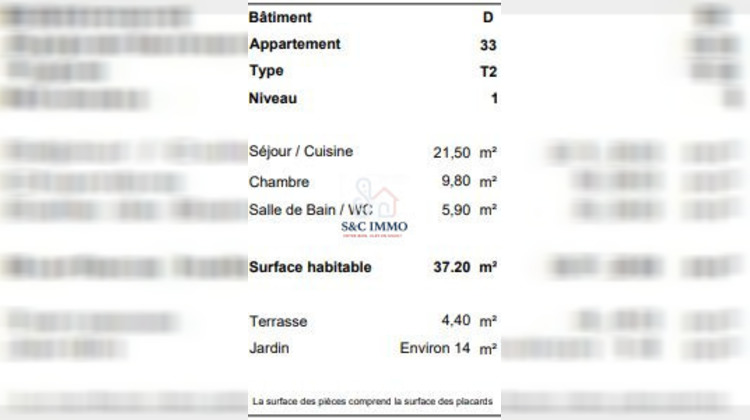 Ma-Cabane - Vente Appartement Crécy-la-Chapelle, 37 m²