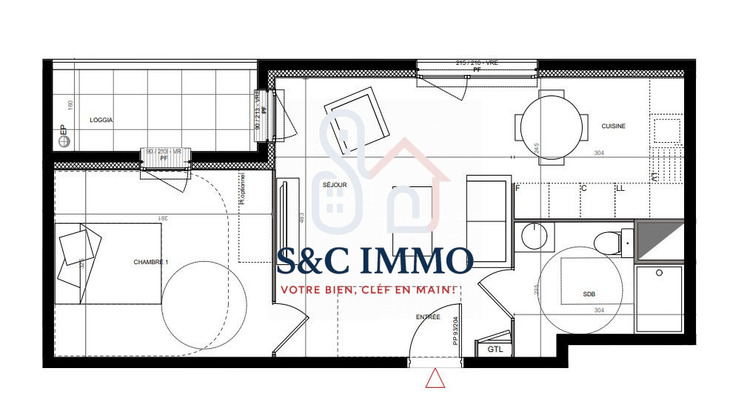 Ma-Cabane - Vente Appartement Creil, 45 m²