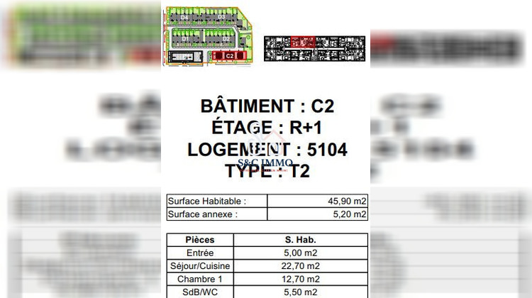 Ma-Cabane - Vente Appartement Creil, 45 m²