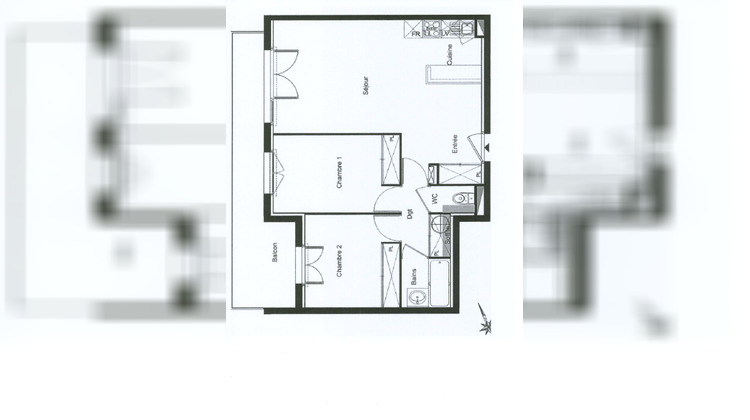 Ma-Cabane - Vente Appartement CREON, 57 m²
