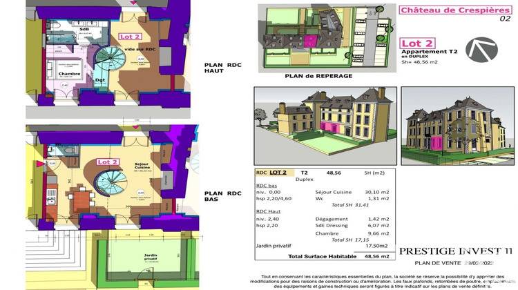 Ma-Cabane - Vente Appartement Crespières, 48 m²