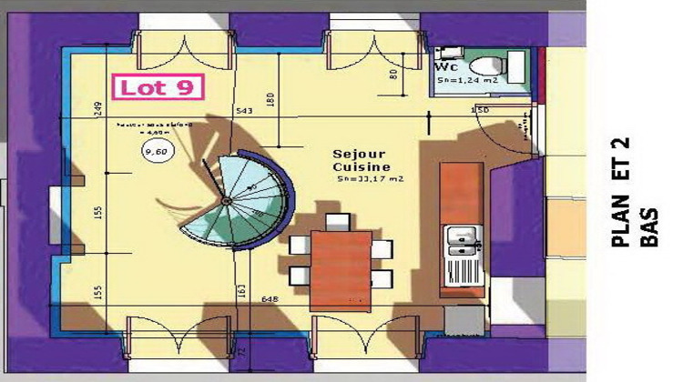 Ma-Cabane - Vente Appartement CRESPIERES, 62 m²