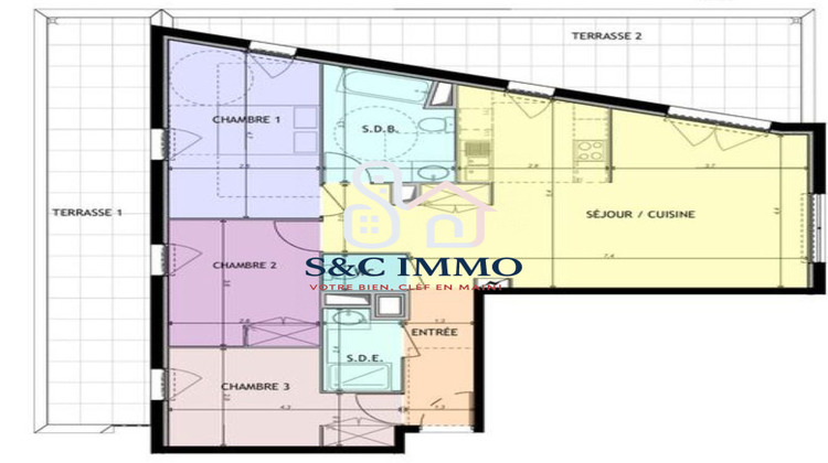 Ma-Cabane - Vente Appartement Créteil (), 88 m²