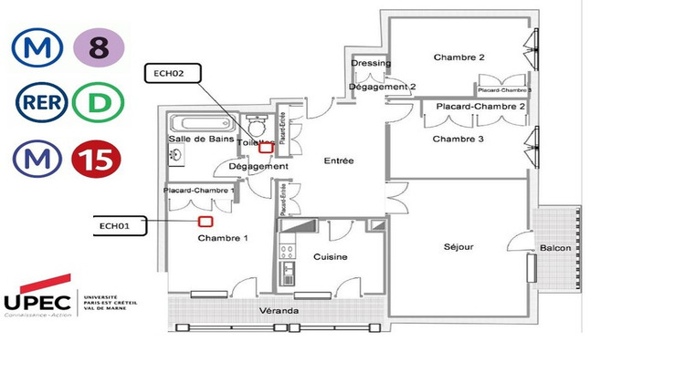 Ma-Cabane - Vente Appartement CRETEIL, 68 m²