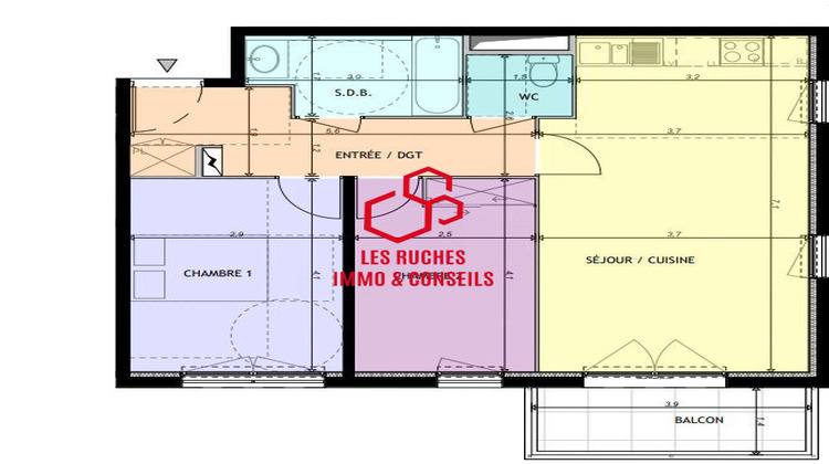 Ma-Cabane - Vente Appartement Créteil, 62 m²