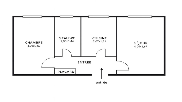 Ma-Cabane - Vente Appartement Créteil, 39 m²