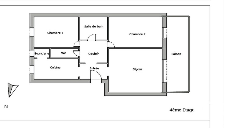 Ma-Cabane - Vente Appartement Créteil, 59 m²