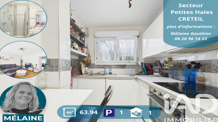 Ma-Cabane - Vente Appartement Créteil, 64 m²