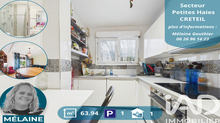 Ma-Cabane - Vente Appartement Créteil, 63 m²