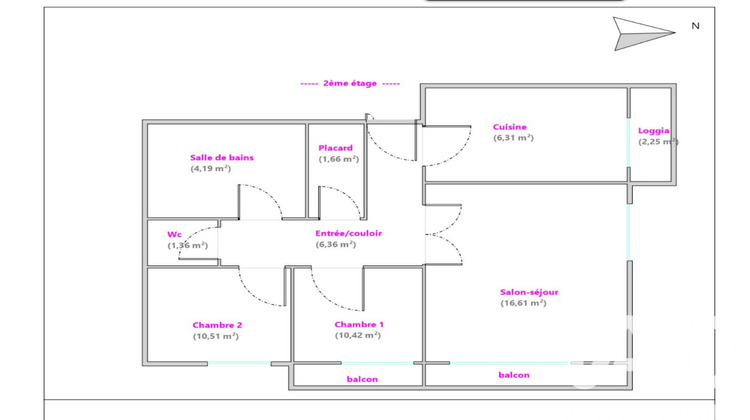 Ma-Cabane - Vente Appartement Créteil, 59 m²