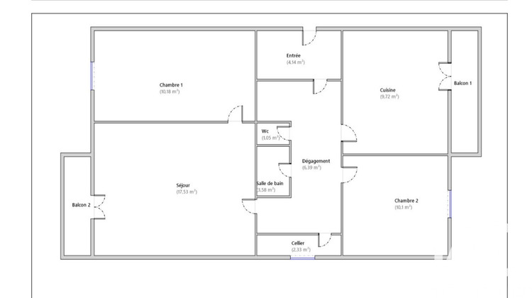 Ma-Cabane - Vente Appartement Créteil, 75 m²
