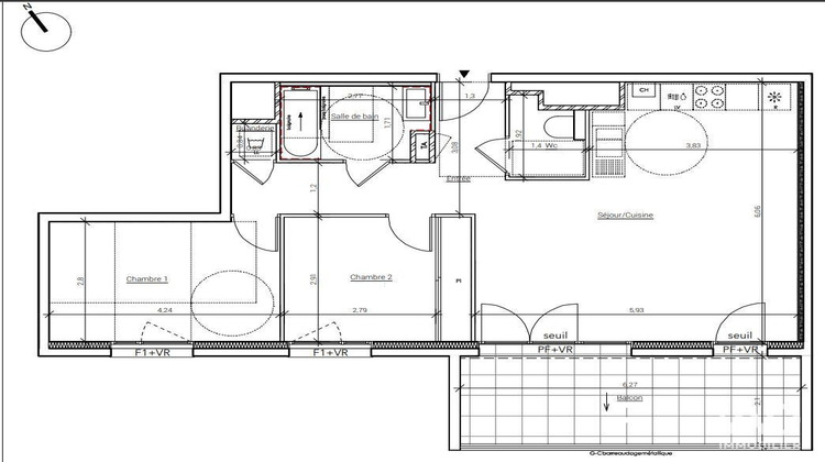 Ma-Cabane - Vente Appartement Crolles, 68 m²