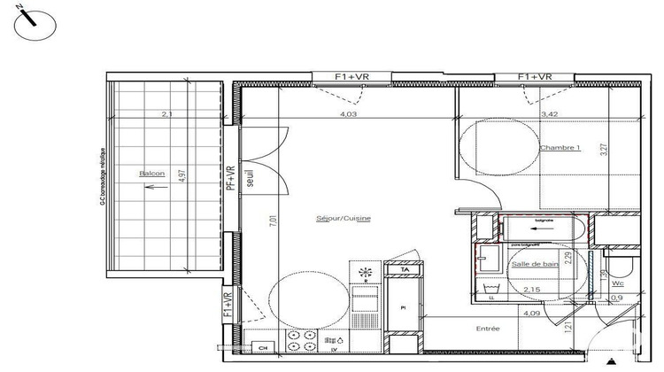 Ma-Cabane - Vente Appartement Crolles, 49 m²