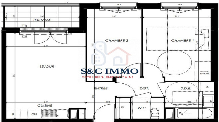 Ma-Cabane - Vente Appartement Crosne, 54 m²