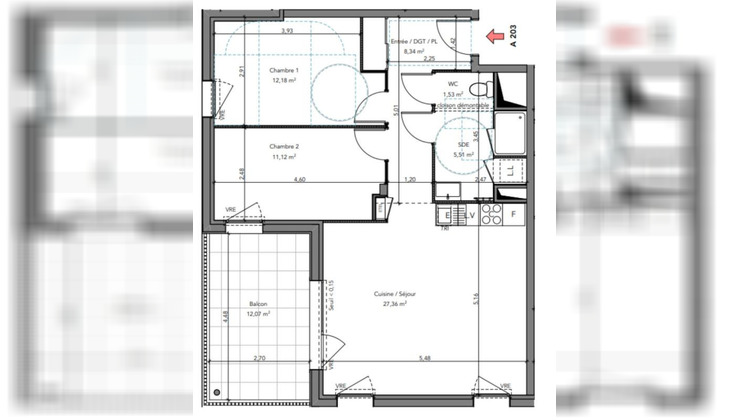 Ma-Cabane - Vente Appartement CROZON, 66 m²