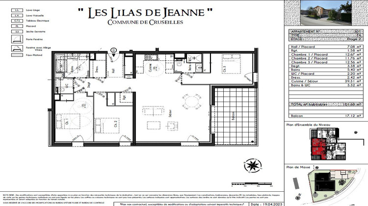 Ma-Cabane - Vente Appartement Cruseilles, 101 m²