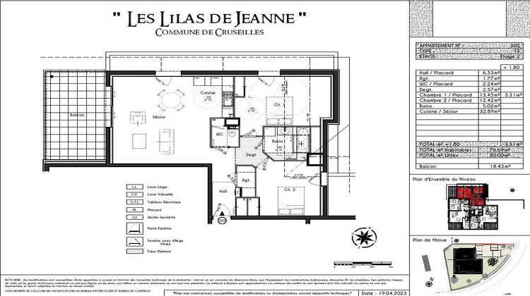 Ma-Cabane - Vente Appartement Cruseilles, 76 m²